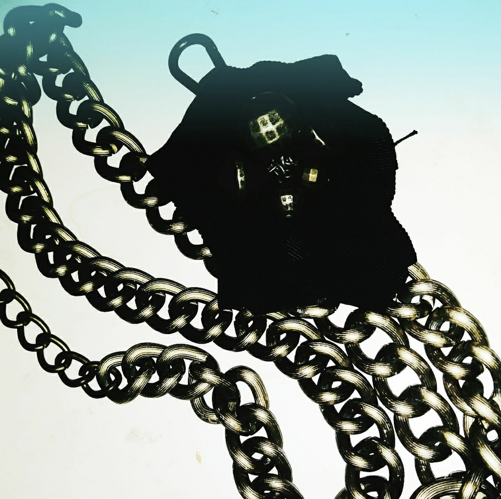 "Loft" Bronze Chain Belt